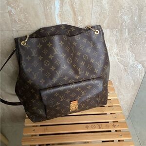 Louis Vuitton Metis hobo Dark Brown Monogram